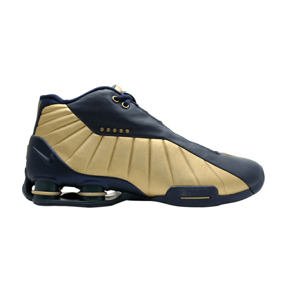 ナイキ ショックス 紺色 米国海軍 ゴールド \u0027OLYMPIC\u0027 スニーカー メンズ NIKE SHOX BB4 / MIDNIGHT NAVY GOLD