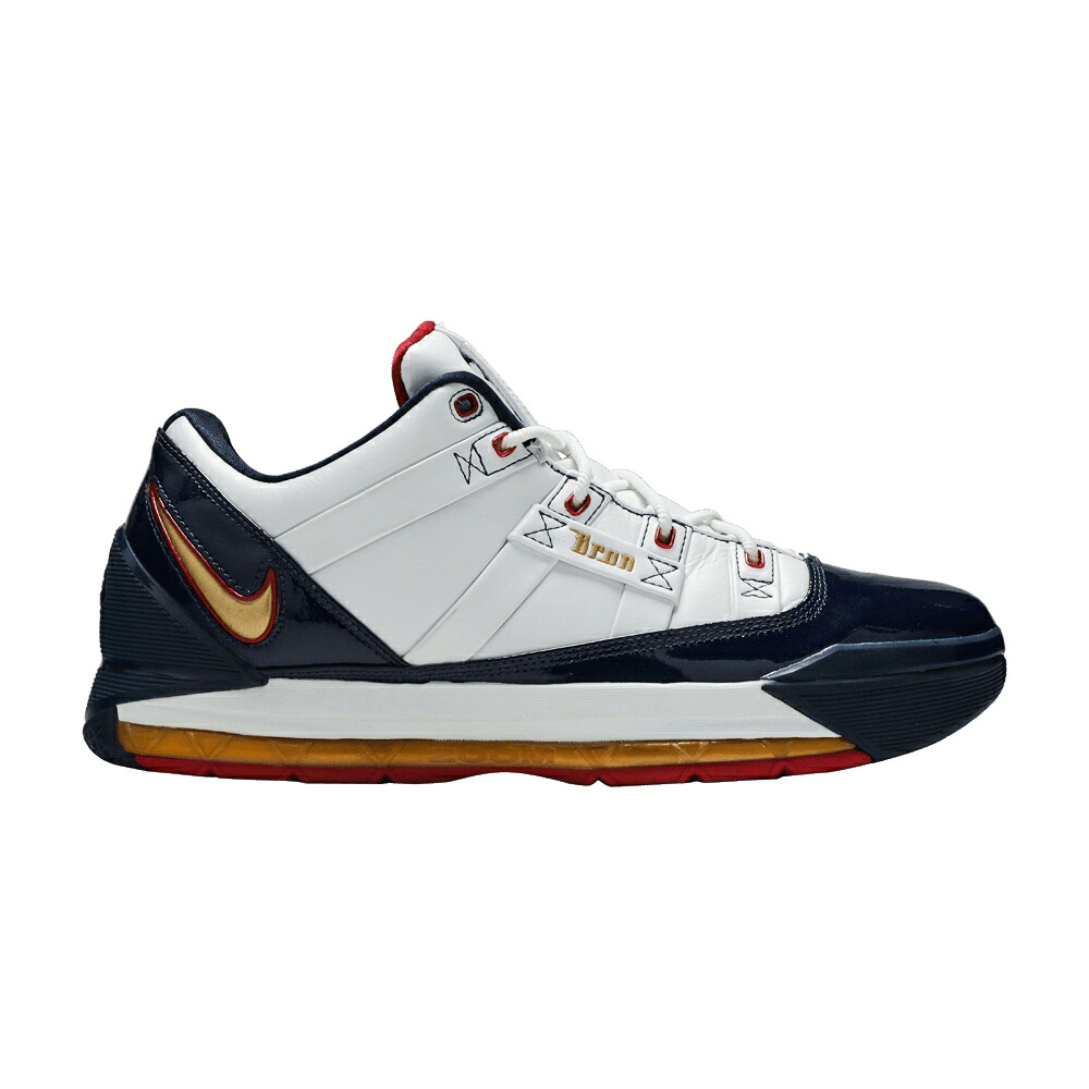 ナイキ 望遠レンズ レブロン 白いこと 白いこと ゴールド \u0027REMIX\u0027 スニーカー メンズ NIKE ZOOM LEBRON 3 LOW / WHITE METALLIC GOLD MIDNIGHT