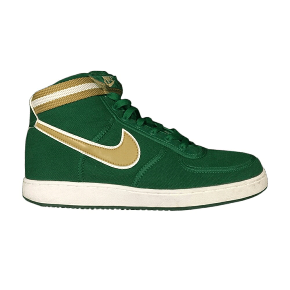 ナイキ バンダル プルオーバー ゴールド 白いこと 白いこと スニーカー メンズ NIKE VANDAL HI CANVAS / FOLIAGE JERSEY GOLD WHITE