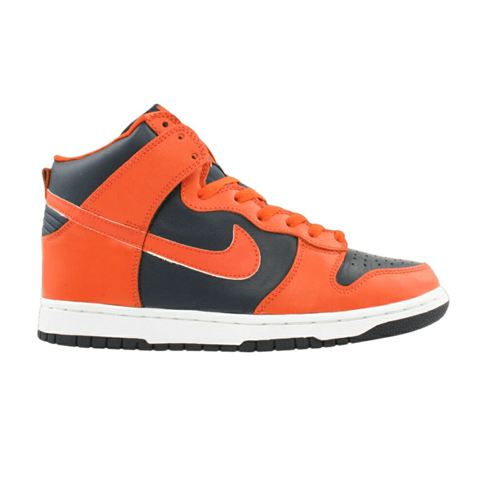 ナイキ ダンク 御機嫌 分科大学 橙 オレンジ色 ダンクハイ スニーカー メンズ NIKE DUNK HIGH / OBSIDIAN COLLEGE ORANGE