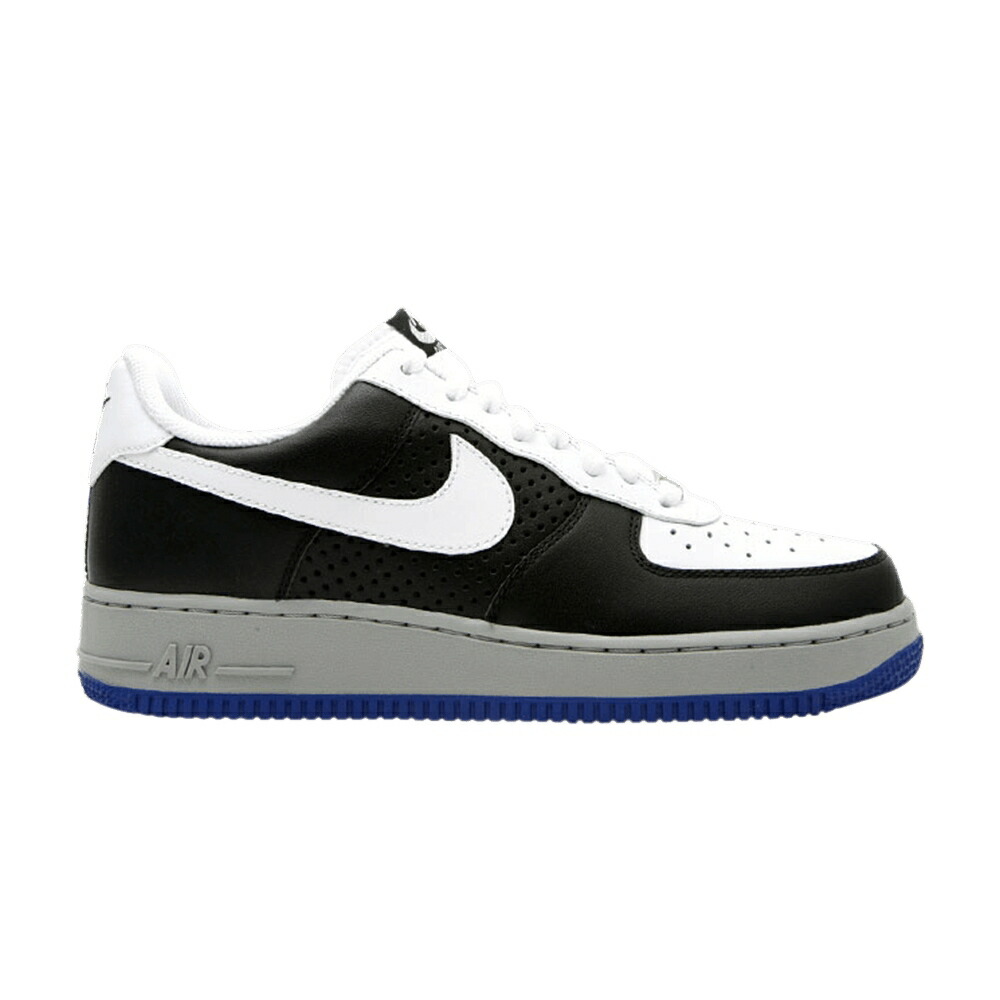 ナイキ 黒色 ブラック 白色 ホワイト 灰色 グレー エアフォース '07 'WHITE GREY' スニーカー メンズ NIKE AIR FORCE 1 BLACK / WHITE WHITE BLACK MEDIUM GREY