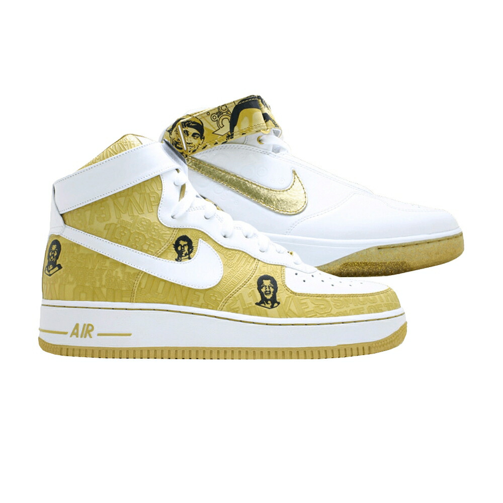 ナイキ 白色 ホワイト ゴールド スニーカー メンズ NIKE ALL-STAR FORCE PACK / WHITE METALLIC GOLD