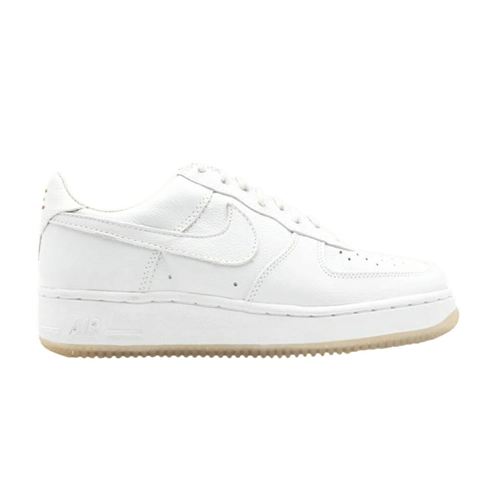 ナイキ 白色 ホワイト 橙 オレンジ エアフォース 'YEAR GOAT' スニーカー メンズ NIKE AIR FORCE 1 OF THE / WHITE WHITE ORANGE BLAZE|スニケス