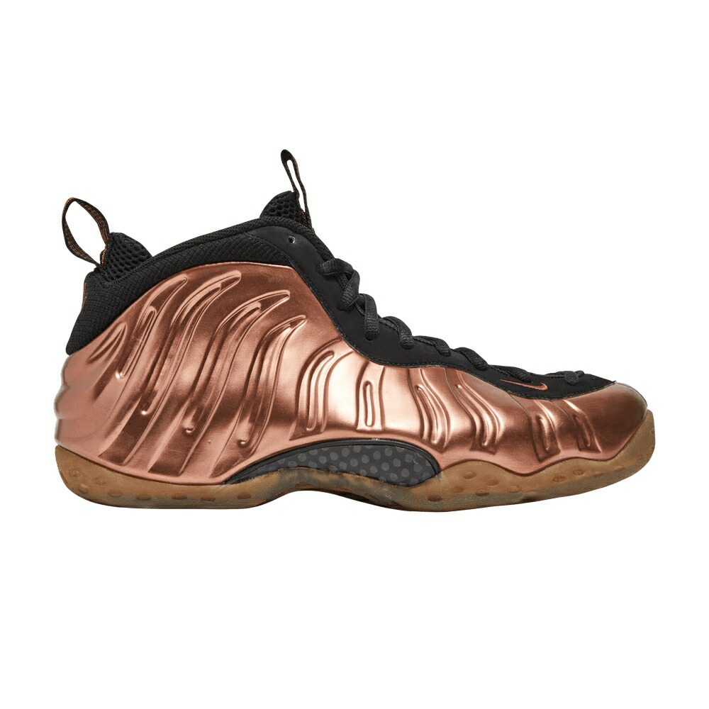 ナイキ フォームポジット 黒色 ブラック 銅色 コッパー エアフォームポジットワン 'DIRTY COPPER' スニーカー メンズ NIKE AIR FOAMPOSITE ONE / BLACK METALLIC COPPER｜スニケス