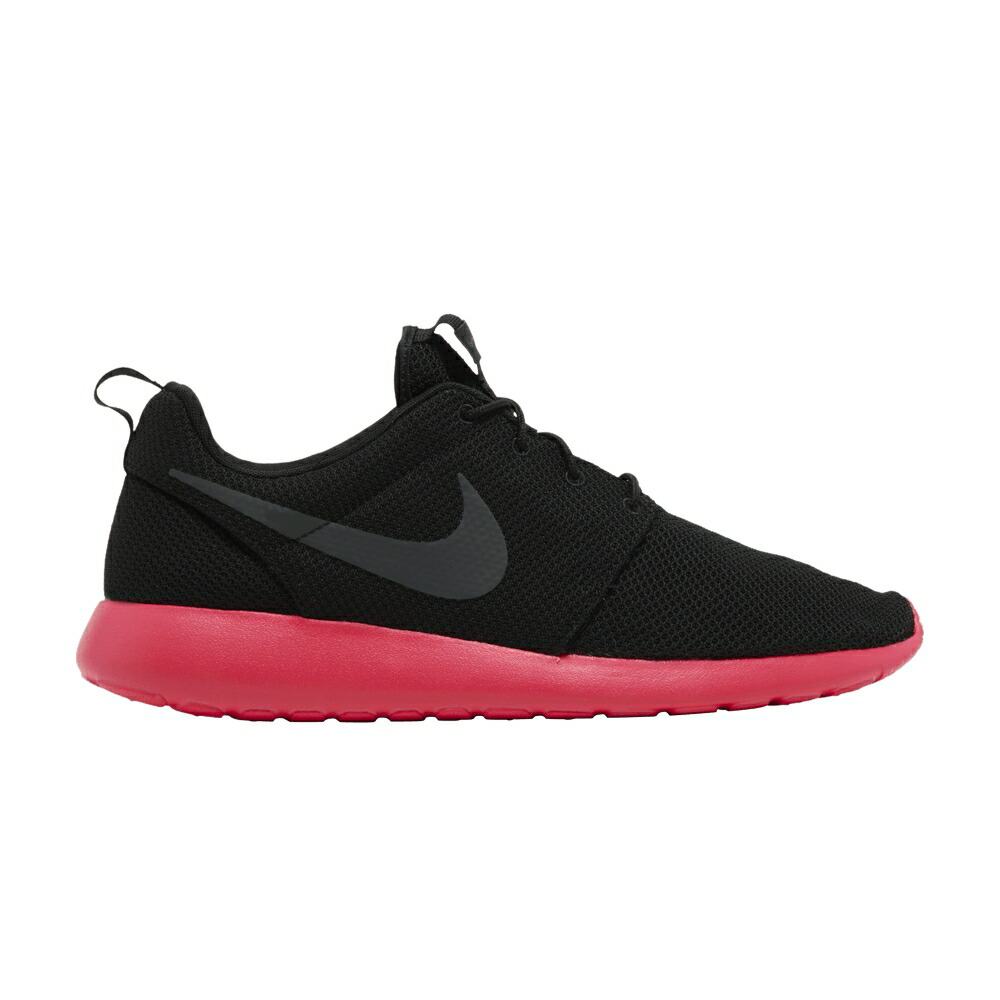ナイキ 黒いこと 黒いこと 赤 赤いこと ローシワン \u0027SIREN RED\u0027 スニーカー メンズ NIKE ROSHE ONE / BLACK ANTHRACITE SIREN RED