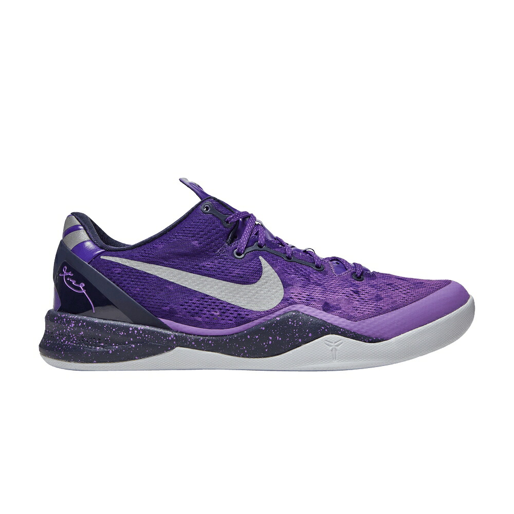 ナイキ コービー 厚地の外套 紫 パープル 純一無雑 プラチナム \u0027PURPLE GRADIENT\u0027 スニーカー メンズ NIKE KOBE 8 / COURT PURPLE PURE PLATINUM
