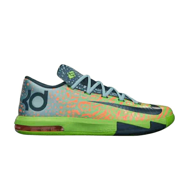 ナイキ \u0027LIGER\u0027 お坊っちゃん キッズ NIKE KD 6 GS / ELCTRC GRN NGHT FCTR ATMC ORNG もの言う花 マタニティ スニーカー