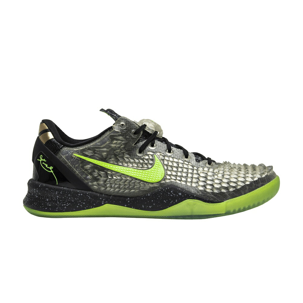ナイキ コービー 黒色 ブラック 緑 グリーン クール 灰色 グレー CHRISTMAS スニーカー メンズ NIKE KOBE 8 SS / BLACK ELECTRIC GREEN COOL GREY
