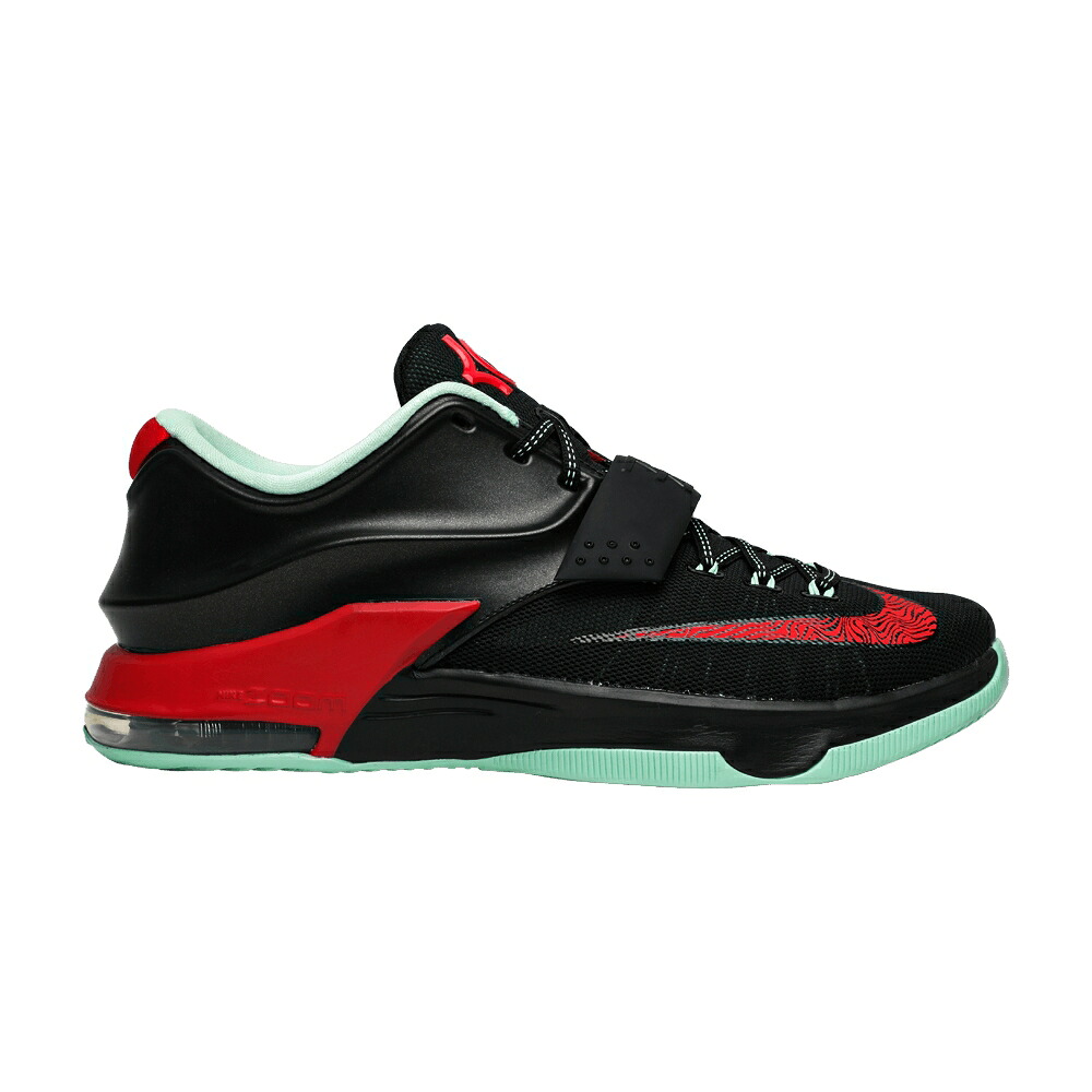 ナイキ 黒色 ブラック アクション 赤 レッド 'GOOD APPLES' スニーカー メンズ NIKE KD 7 / BLACK ACTION RED MEDIUM MINT 107,195円