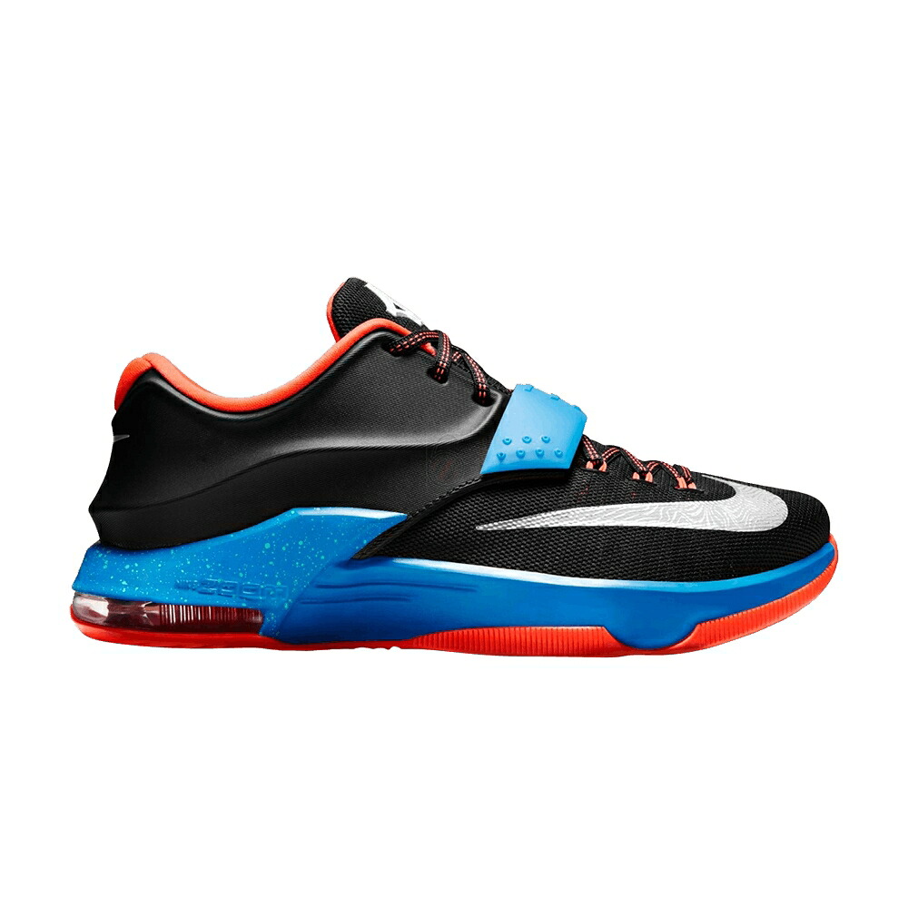 ナイキ 黒色 ブラック 銀色 シルバー 青色 ブルー 'AWAY' スニーカー メンズ NIKE KD 7 / BLACK METALLIC SILVER PHOTO BLUE