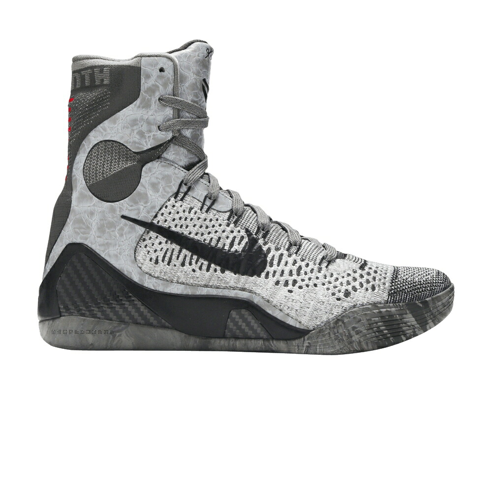 ナイキ コービー エリート 薄墨色 薄墨色 黒いこと 黒いこと \u0027DETAILS\u0027 スニーカー メンズ NIKE KOBE 9 ELITE / DARK BASE GREY BLACK MIDNIGHT
