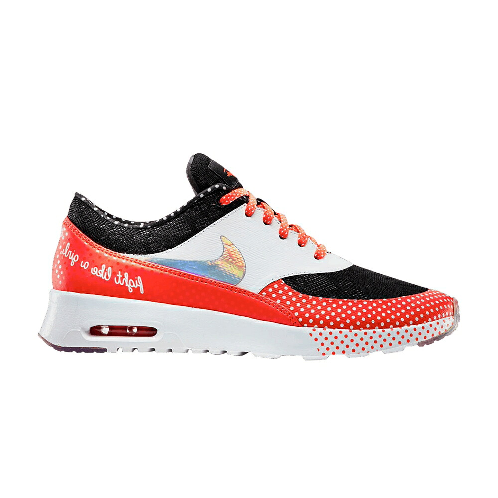 ナイキ マックス クリムゾン 白色 ホワイト 黒色 ブラック エアマックス 'DOERNBECHER' スニーカー レディース NIKE WMNS AIR MAX THEA DB / BRIGHT CRIMSON WHITE BLACK