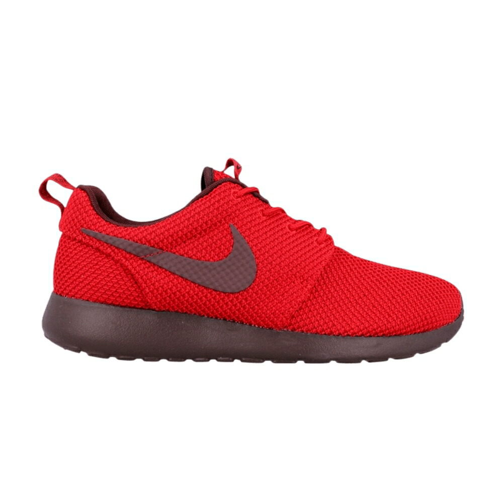 ナイキ 幽客 赤 赤いこと ディープ ブドウ酒色 バーガンディー スニーカー メンズ NIKE ROSHE RUN / GYM RED DEEP BURGUNDY メンズ靴-スニーカー