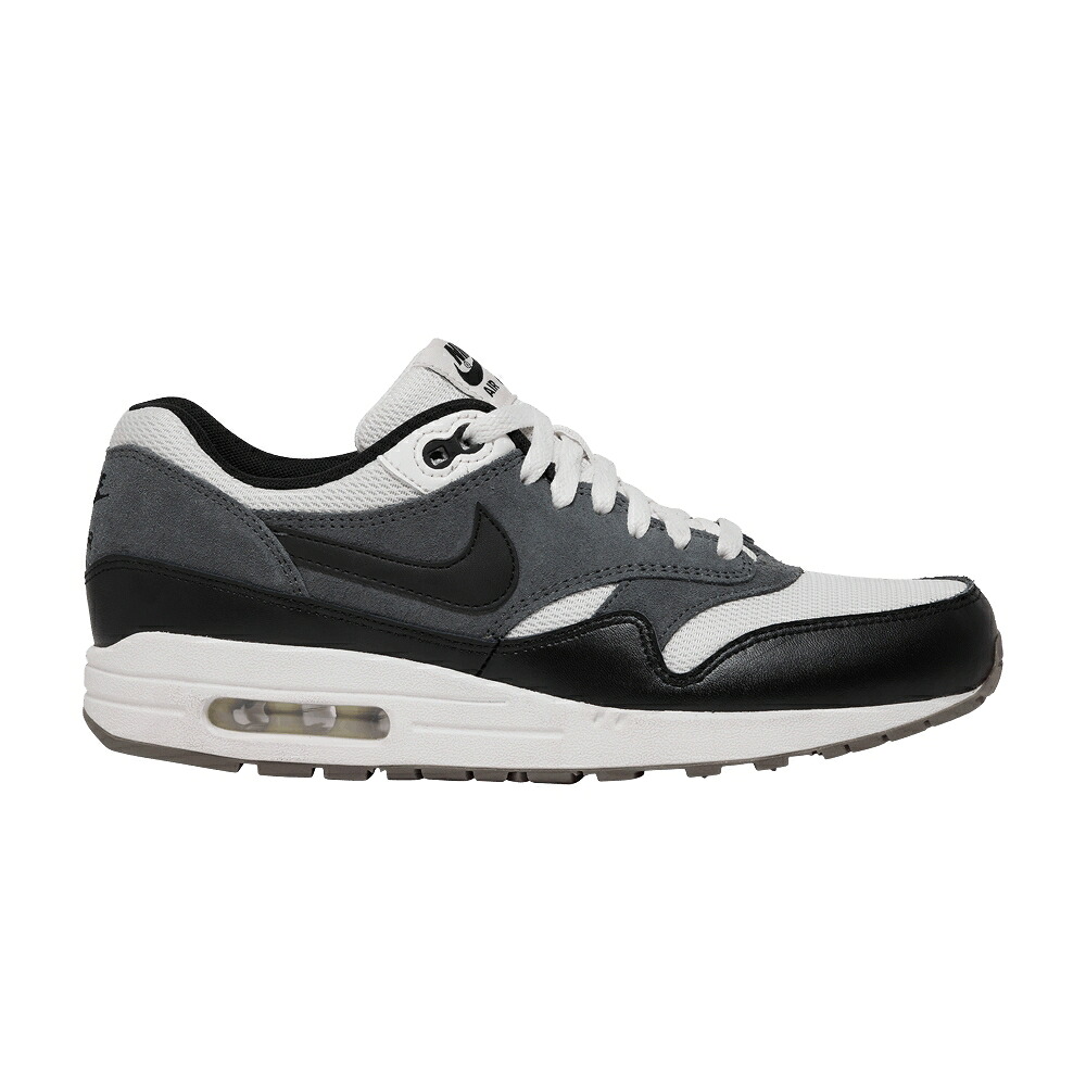 ナイキ マックス 黒色 ブラック 灰色 グレー エアマックス 'BLACK SAIL' スニーカー メンズ NIKE AIR MAX 1 ESSENTIAL / SAIL BLACK DARK GREY