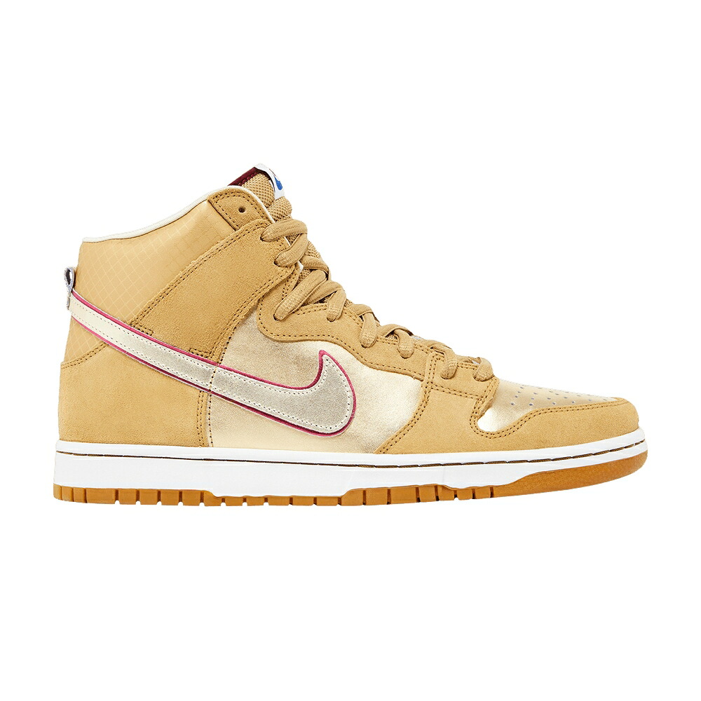 ナイキ ダンク ご機嫌 割り増し金 エスビー ゴールド ダンクハイ \u0027KOSTON\u0027 スニーカー メンズ NIKE DUNK HIGH PREMIUM SB / MTLLC GOLD MTLC VGS GLD TM RD スニーカー-メンズ靴-靴