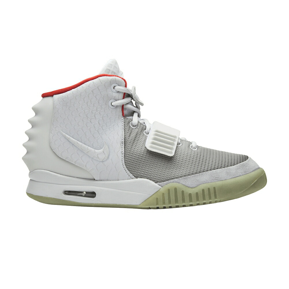 ナイキ 灰色 グレー ピュア プラチナム 'PURE PLATINUM' スニーカー メンズ NIKE AIR YEEZY 2 NRG / WOLF GREY PURE PLATINUM｜スニケス