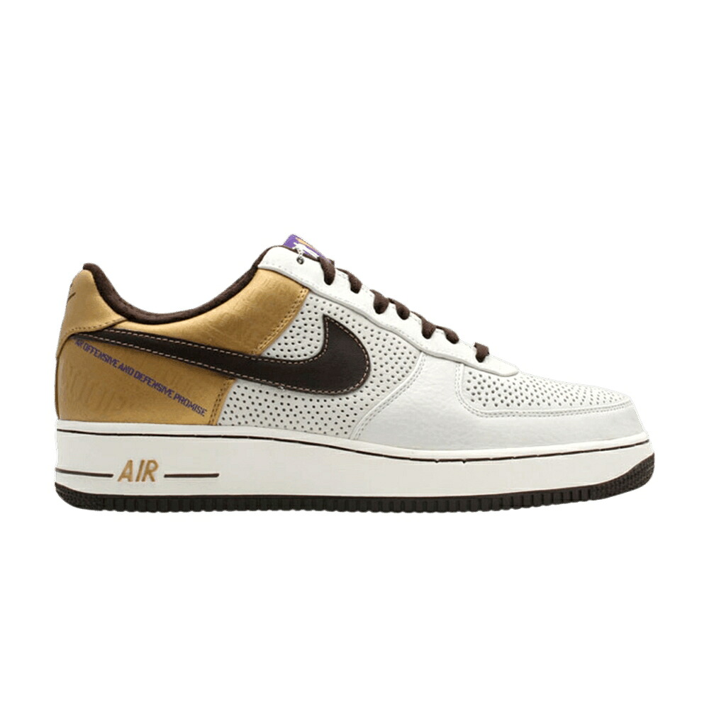 ナイキ 割り増し金 赤銅色 赤銅色 ゴールド 空軍 \u0027MICHAEL COOPER\u0027 スニーカー メンズ NIKE AIR FORCE 1 PREMIUM 07 COOPER / SAIL BAROQUE BROWN METALLIC GOLD