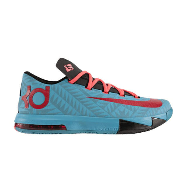 ナイキ \u0027N7\u0027 スニーカー メンズ NIKE KD 6 / DK TRQS UNVRSTY RD BLCK ATMC R