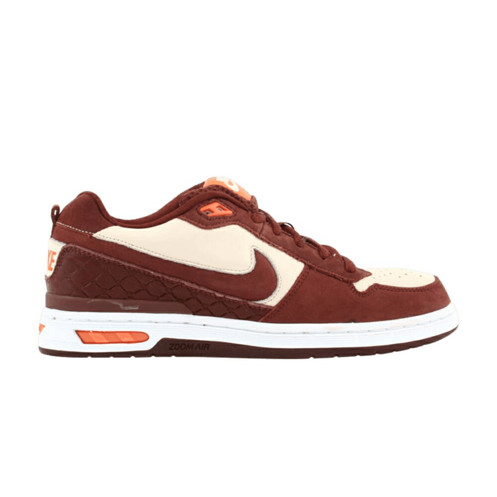 ナイキ ポール ズーム クリーム スニーカー メンズ NIKE PAUL RODRIGUEZ ZOOM AIR LOW / CREAM BROWNSTONE