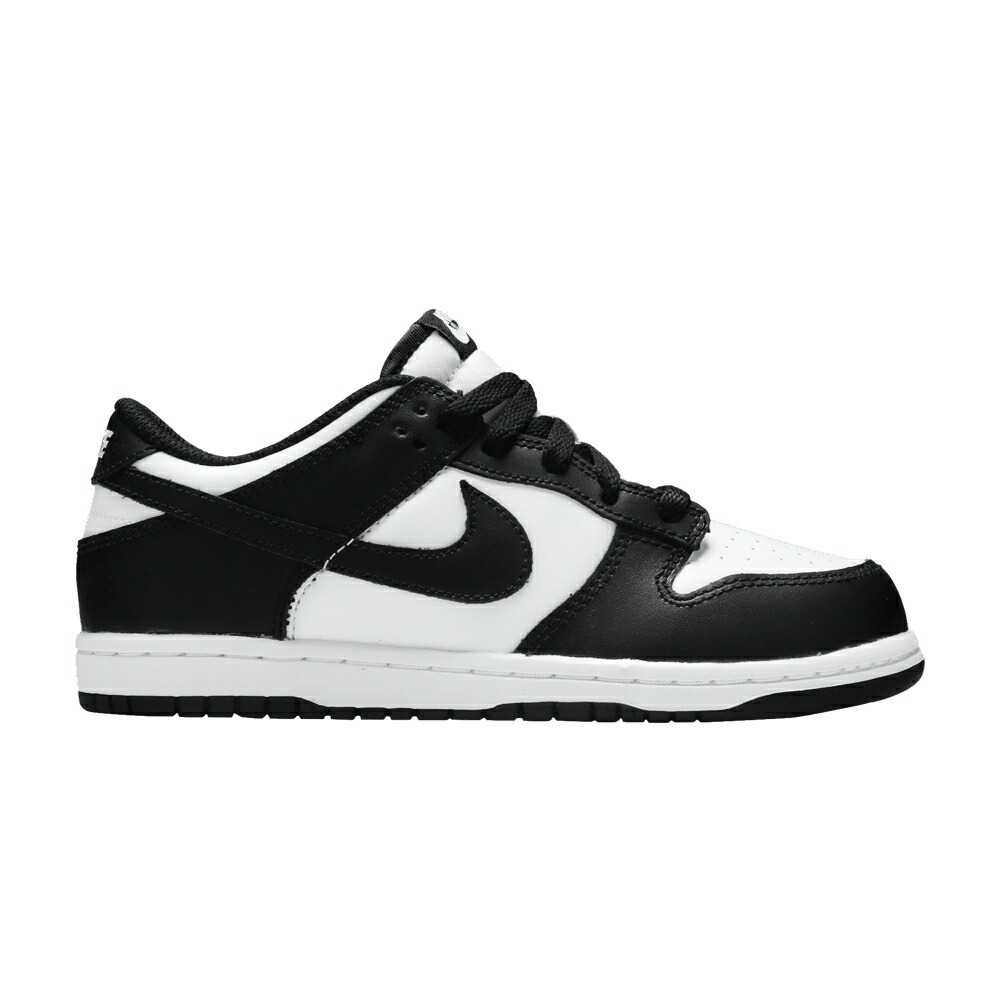 ナイキ ダンク 白色 ホワイト 黒色 ブラック ダンクロー 'BLACK WHITE' ジュニア キッズ NIKE DUNK LOW PS / WHITE BLACK WHITE ベビー マタニティ スニーカー