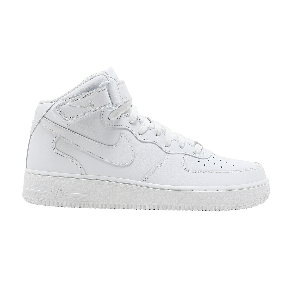 ナイキ メンズ ミッド 白色 ホワイト MEN'S エアフォース '07 'TRIPLE WHITE' スニーカー NIKE AIR FORCE 1 MID / WHITE WHITE WHITE