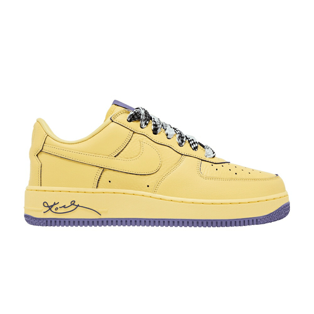 ナイキ コービー ブライアント プロトロ 黄色 イエロー エアフォース MAMBA MENTALITY スニーカー メンズ NIKE KOBE BRYANT X AIR FORCE 1 LOW PROTRO / SOFT YELLOW SOFT YELLOW