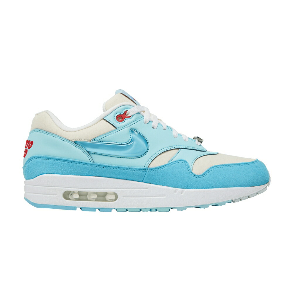 ナイキ マックス 青色 ブルー エアマックス PUERTO GALE スニーカー メンズ NIKE AIR MAX 1 RICO DAY - BLUE / BLUE GALE BLUE GALE BARELY BLUE