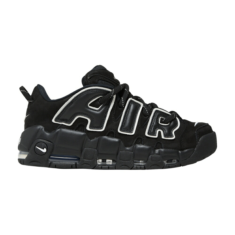 ナイキ アップテンポ 黒色 ブラック 白色 ホワイト エアモアアップテンポ モアテン 'BLACK' スニーカー メンズ NIKE AMBUSH X AIR MORE UPTEMPO LOW / BLACK WHITE BLACK 133,900円