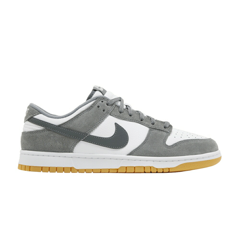 ナイキ ダンク 灰色 グレー 白色 ホワイト ダンクロー 'SMOKE GUM' スニーカー メンズ NIKE DUNK LOW GREY / WHITE LIGHT IRON ORE GUM LIGHT