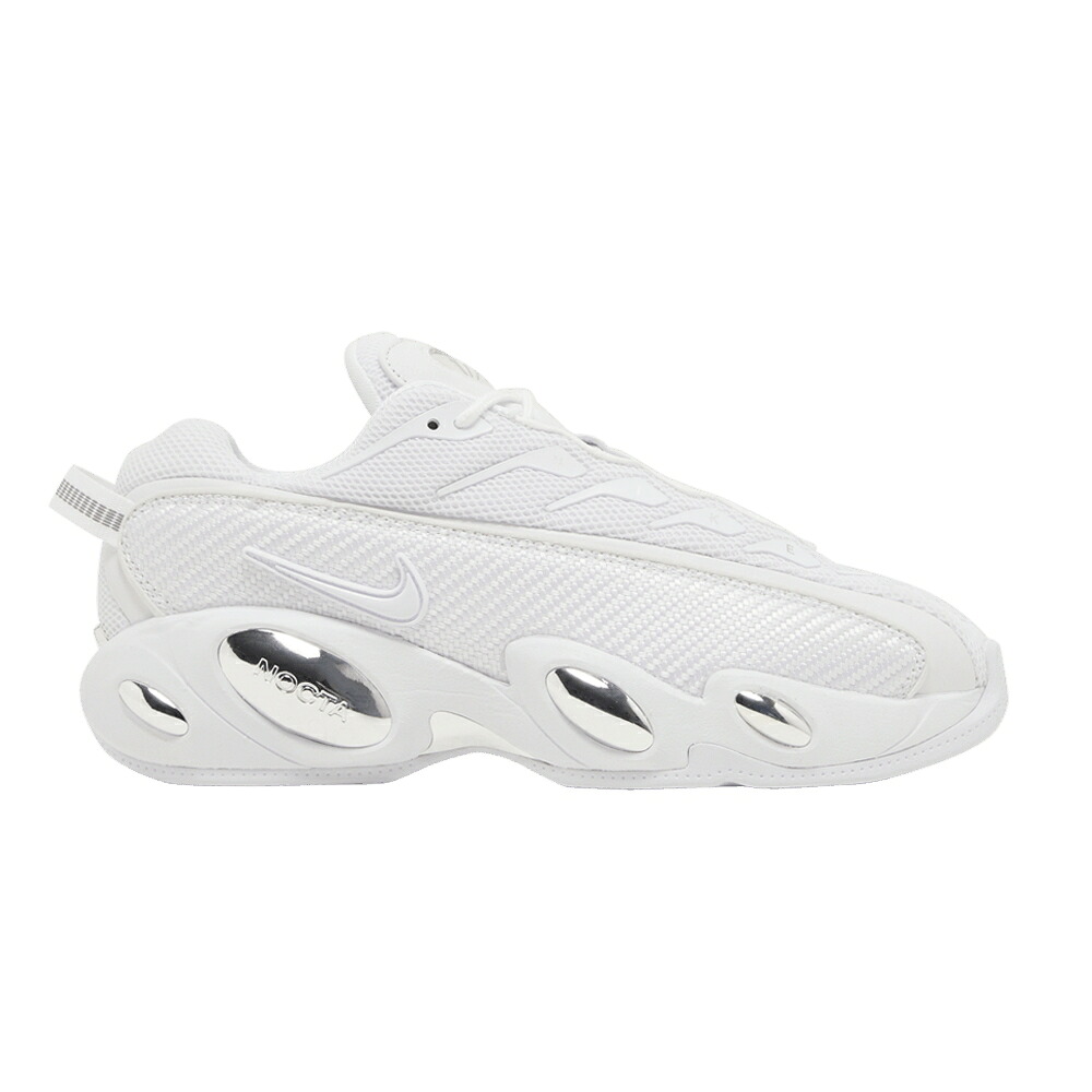 ナイキ グライド 白いこと 白いこと \u0027TRIPLE WHITE\u0027 スニーカー メンズ NIKE NOCTA X GLIDE / WHITE WHITE CHROME UNIVERSITY