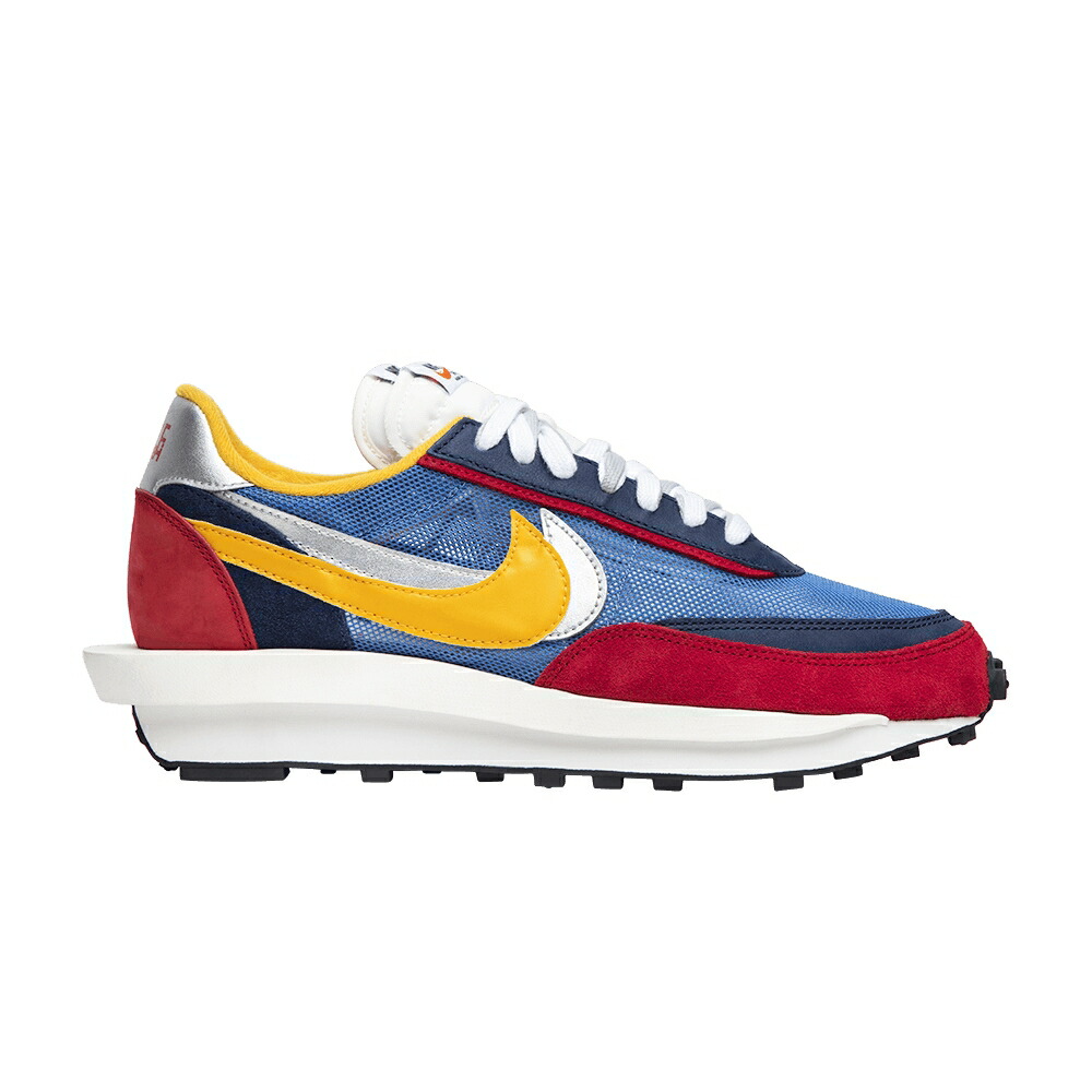 ナイキ 青み 青色 赤 赤いこと \u0027VARSITY BLUE\u0027 スニーカー メンズ NIKE SACAI X LDWAFFLE / VARSITY BLUE DEL SOL VARSITY RED