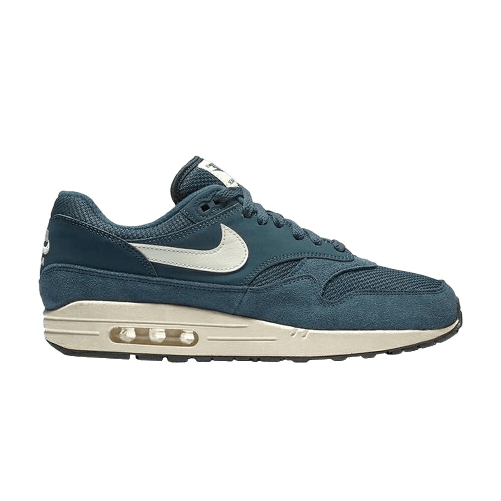 ナイキ マックス 紺色 ネイビー 黒色 ブラック エアマックス 'ARMORY NAVY' スニーカー メンズ NIKE AIR MAX 1 / ARMORY NAVY SAIL SAIL BLACK｜スニケス