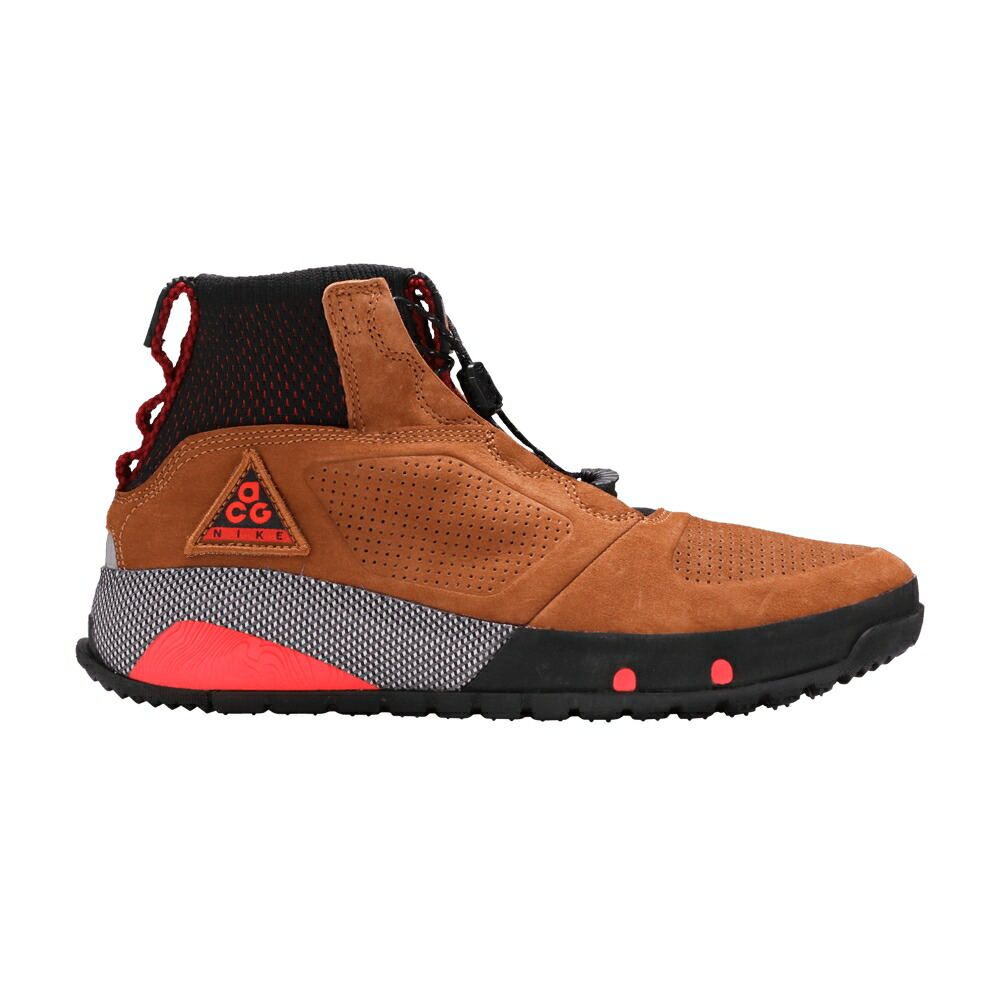 ナイキ 黒色 ブラック 赤 レッド LIGHT TAN スニーカー メンズ NIKE ACG RUCKEL RIDGE BRITISH / LIGHT BRITISH TAN BLACK RED