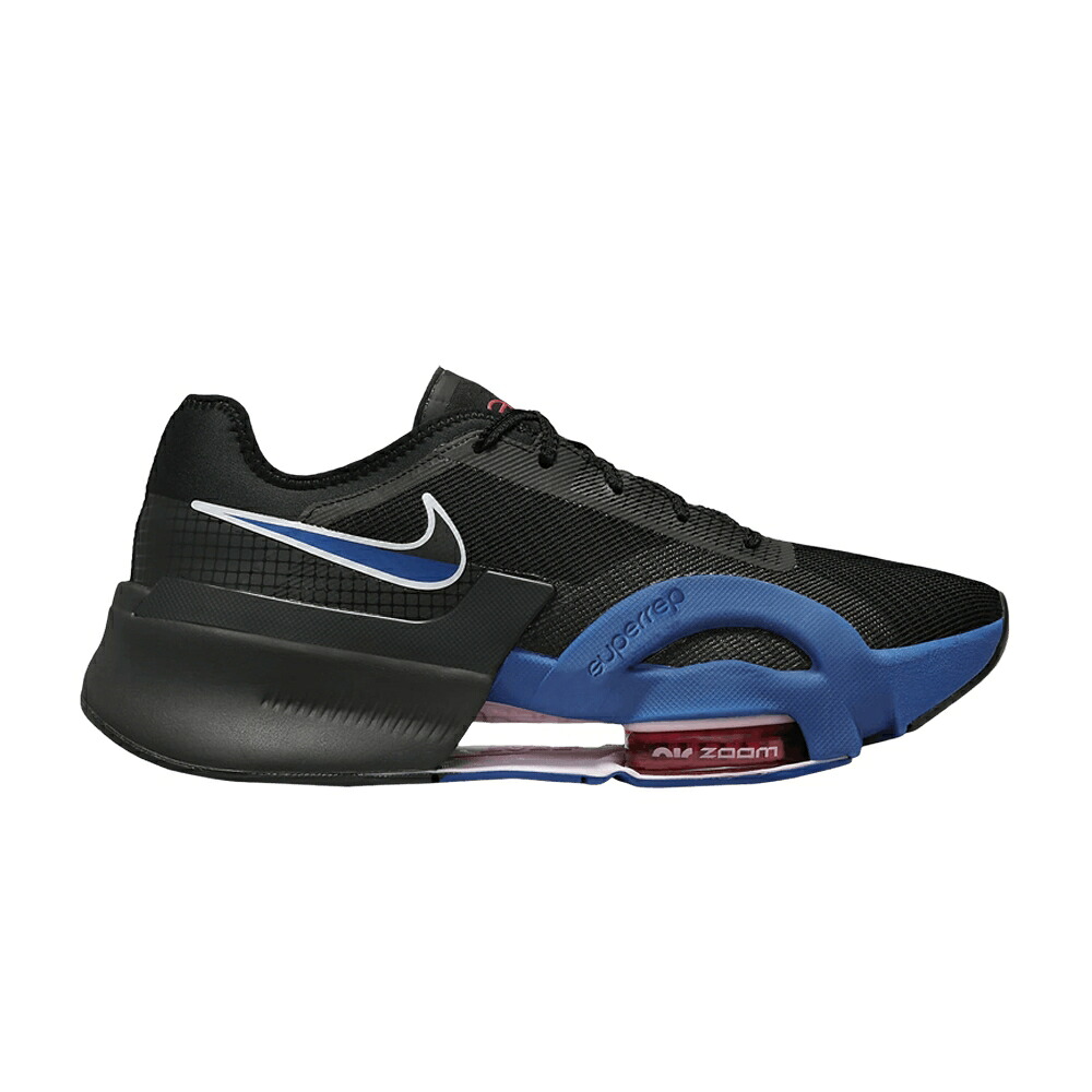 ナイキ 望遠レンズ 黒いこと 黒いこと 赤 赤いこと \u0027BLACK ROYAL\u0027 スニーカー メンズ NIKE AIR ZOOM SUPERREP 3 OLD / BLACK OLD ROYAL UNIVERSITY RED