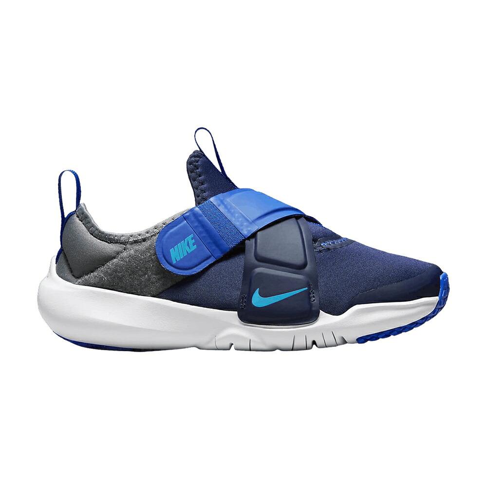 ナイキ 紺色 ネイビー ゲーム クール 'MIDNIGHT NAVY' ゲームロイヤル 青 ブルー ジュニア キッズ NIKE FLEX ADVANCE PS / MIDNIGHT NAVY GAME ROYAL COOL ベビー マタニティ スニーカー
