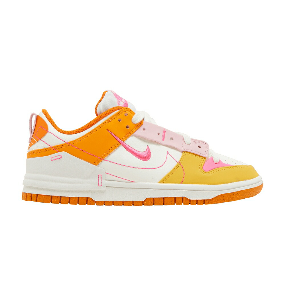 ナイキ ダンク \u0027SUNRISE\u0027 スニーカー レディース NIKE WMNS DUNK DISRUPT 2 / SAIL SOLAR FLARE MEDIUM SOFT