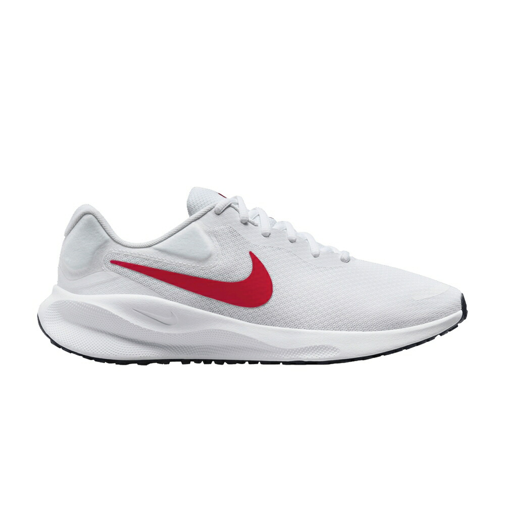 ナイキ 大変革 白いこと 白いこと 紺色 米国海軍 \u0027WHITE RED\u0027 スニーカー メンズ NIKE REVOLUTION 7 UNIVERSITY / WHITE MIDNIGHT NAVY UNIVERSITY