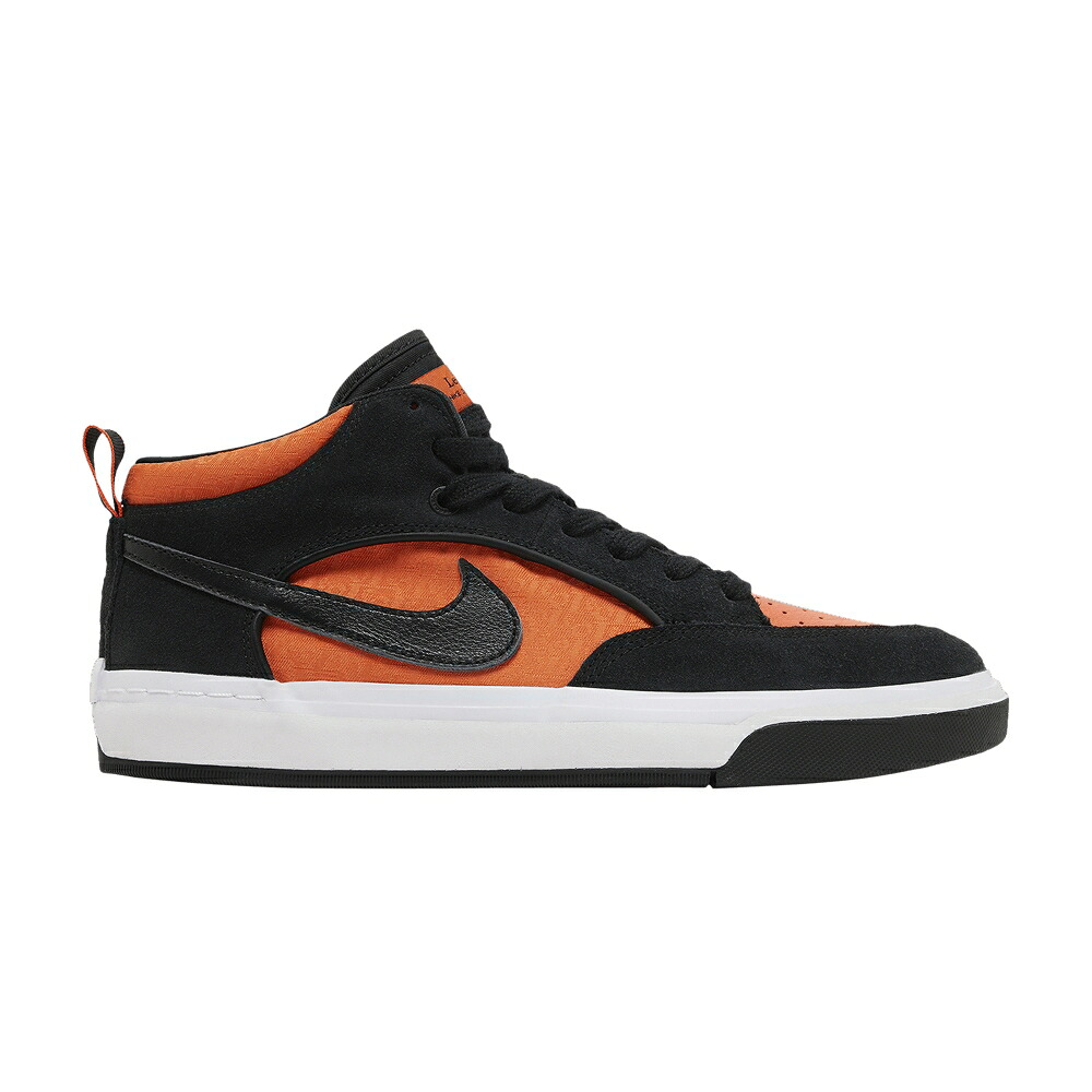 ナイキ リアクト エスビー 黒いこと 黒いこと 橙 オレンジ色 \u0027BLACK ORANGE\u0027 スニーカー メンズ NIKE REACT LEO SB ELECTRO / BLACK BLACK ORANGE ELECTRO 靴-メンズ靴-スニーカー