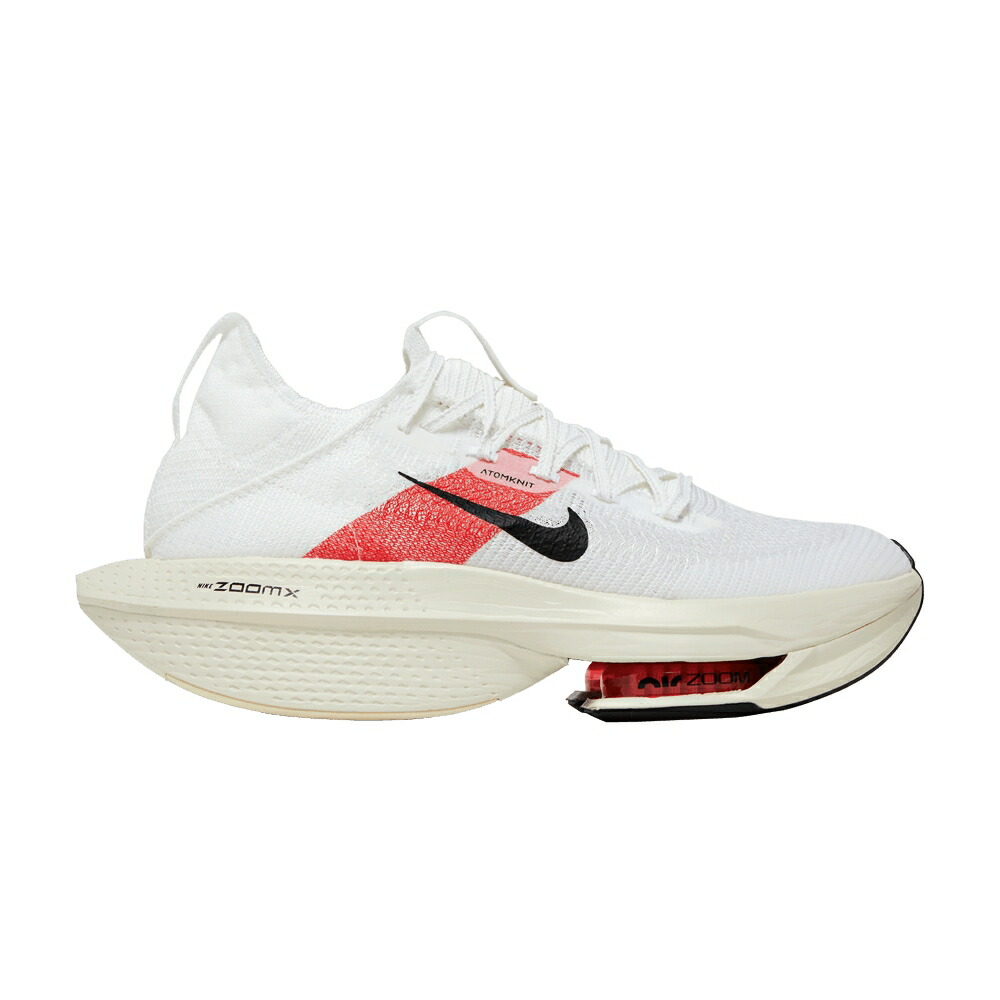 ナイキ ズーム 白色 ホワイト 赤 レッド NEXT% ELIUD KIPCHOGE スニーカー メンズ NIKE AIR ZOOM ALPHAFLY 2 / WHITE CHILE RED COCONUT MILK
