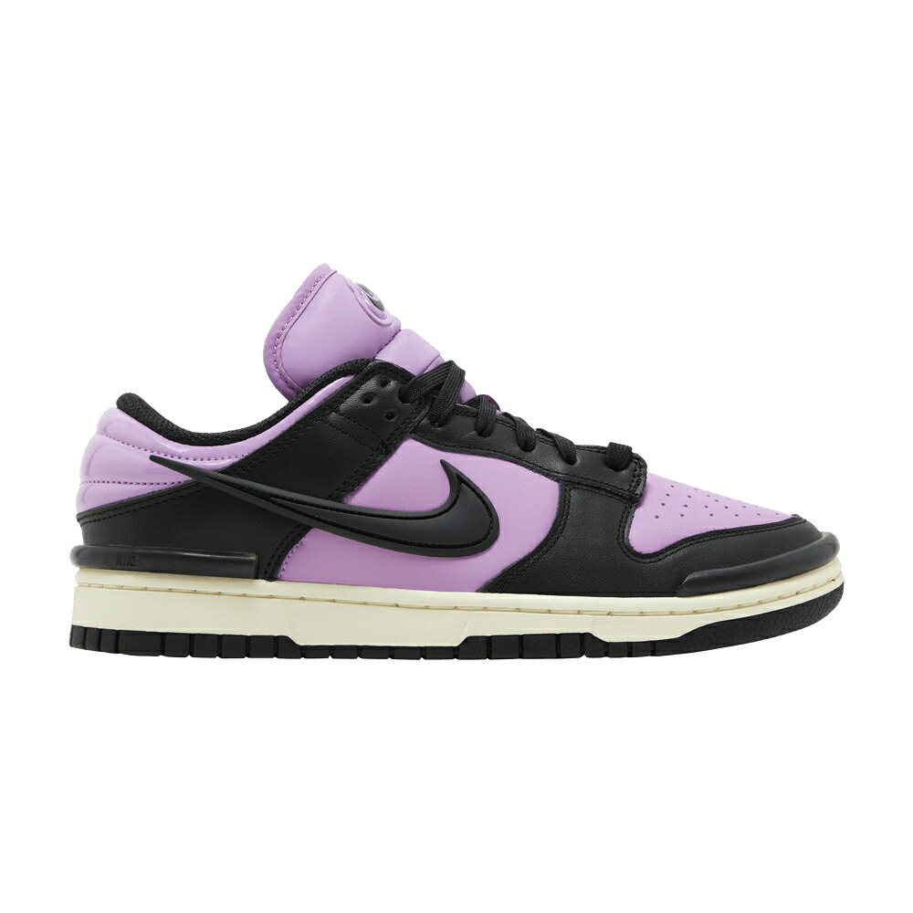 ナイキ ダンク ラッシュ 黒色 ブラック ダンクロー 'BLACK FUCHSIA' スニーカー レディース NIKE WMNS DUNK LOW TWIST RUSH / RUSH FUCHSIA BLACK COCONUT MILK