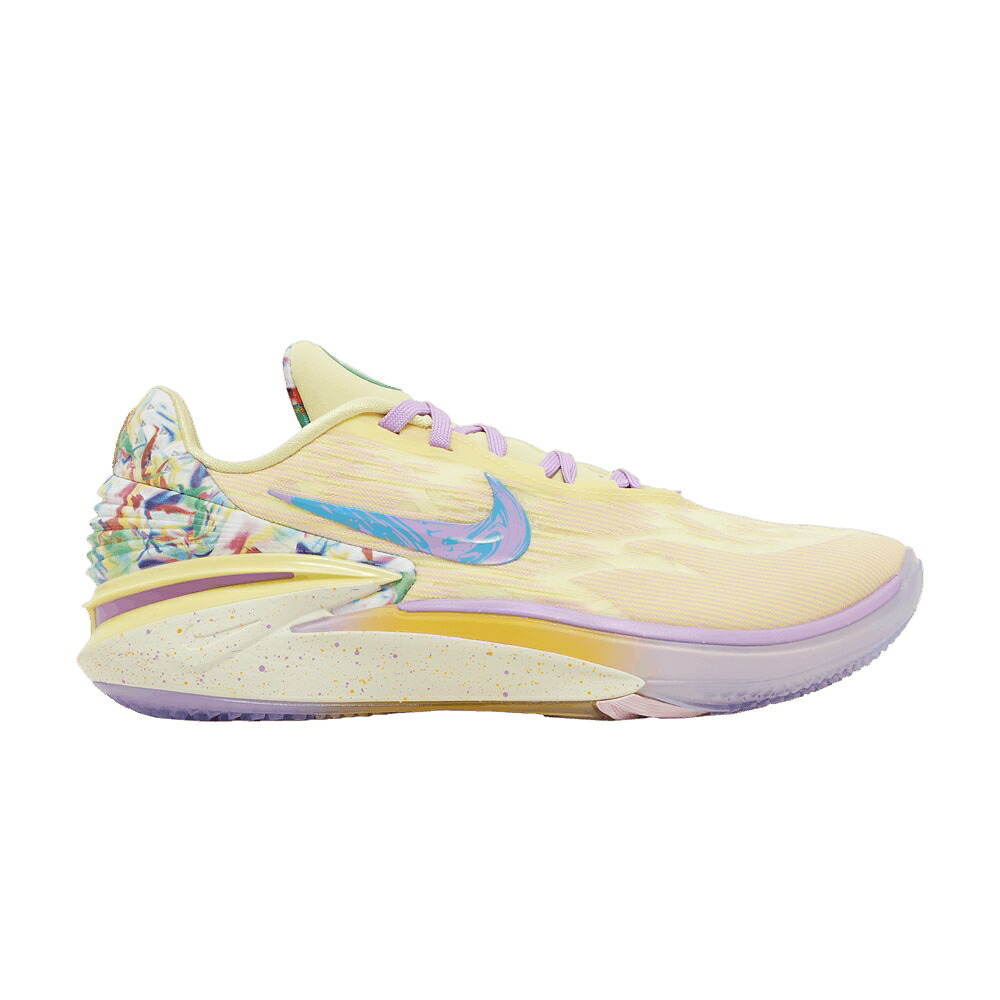 ナイキ 望遠レンズ \u0027EYBL NATIONALS\u0027 スニーカー メンズ NIKE AIR ZOOM GT CUT 2 / LEMON CHIFFON MULTI COLOR