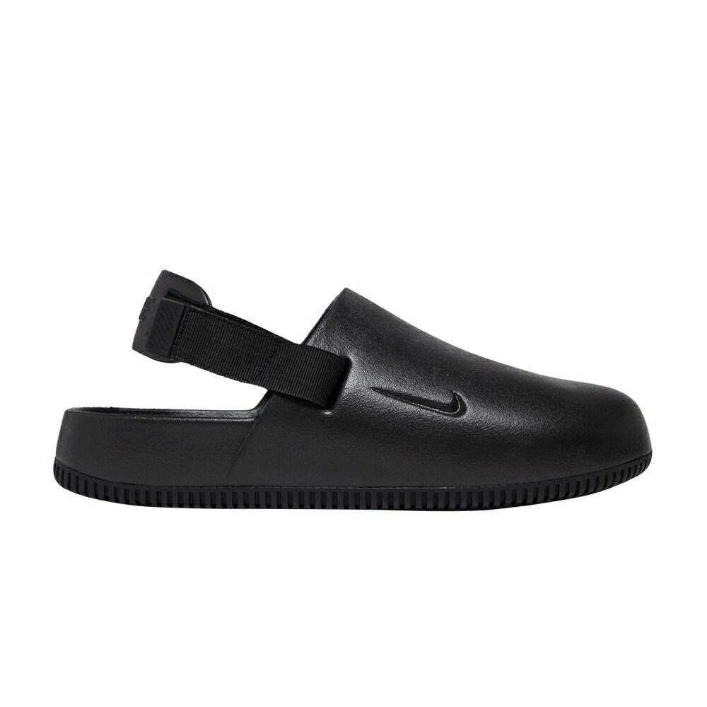 ナイキ 黒色 ブラック BLACK スニーカー メンズ NIKE CALM MULE / BLACK BLACK