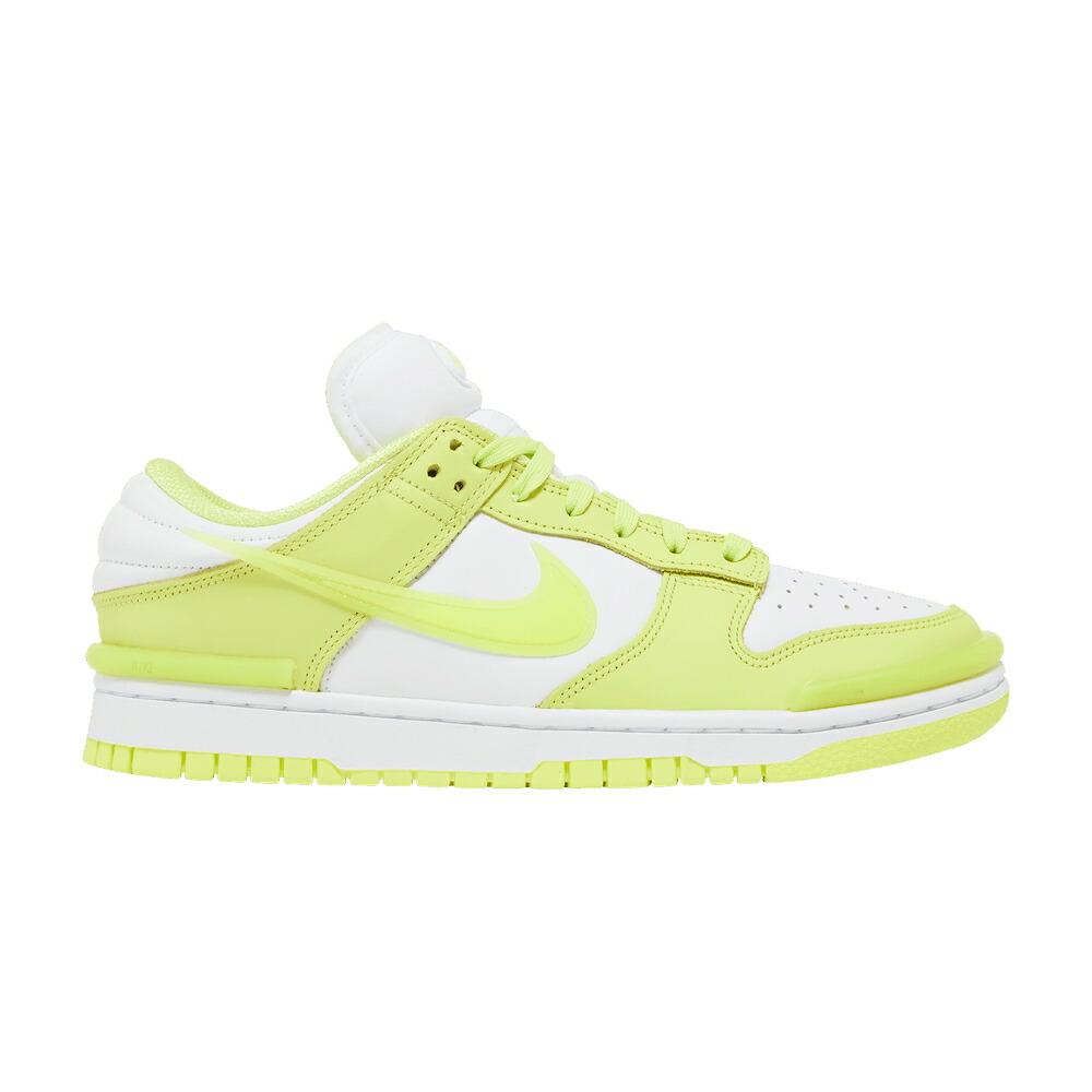 ナイキ ダンク ダンクロー \u0027LEMON TWIST\u0027 スニーカー レディース NIKE WMNS DUNK LOW TWIST / LIGHT LEMON TWIST LIGHT LEMON