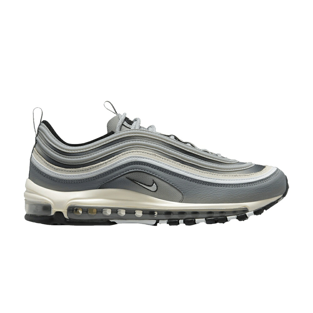 ナイキ マックス 灰色 グレー クール エアマックス 'COOL DUST' スニーカー メンズ NIKE AIR MAX 97 GREY PHOTON / COOL GREY PHOTON DUST LIGHT｜スニケス