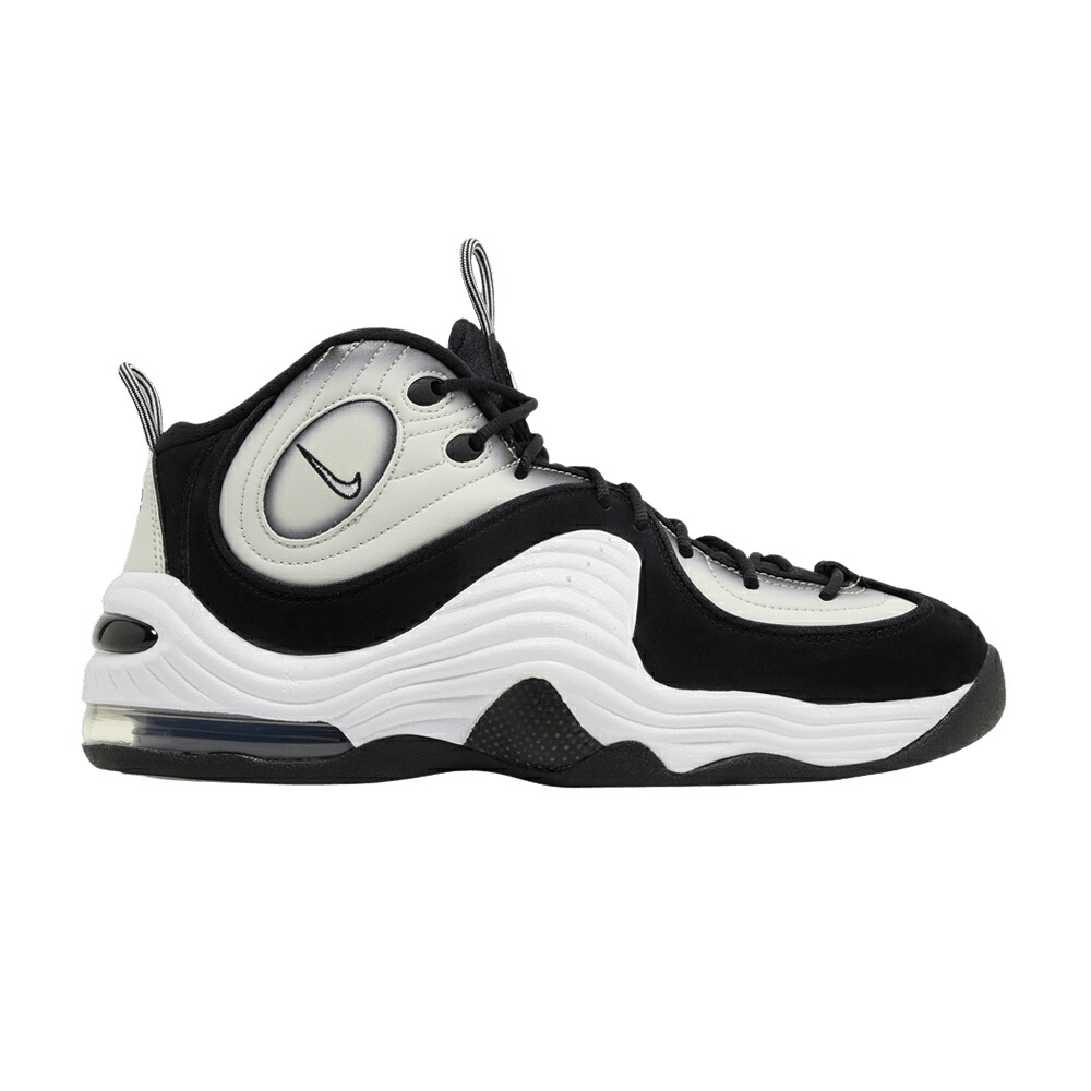 ナイキ ペニー 白色 ホワイト 黒色 ブラック エアペニー 'PANDA' スニーカー メンズ NIKE AIR PENNY 2 / LIGHT BONE WHITE BLACK PHOTON|スニケス