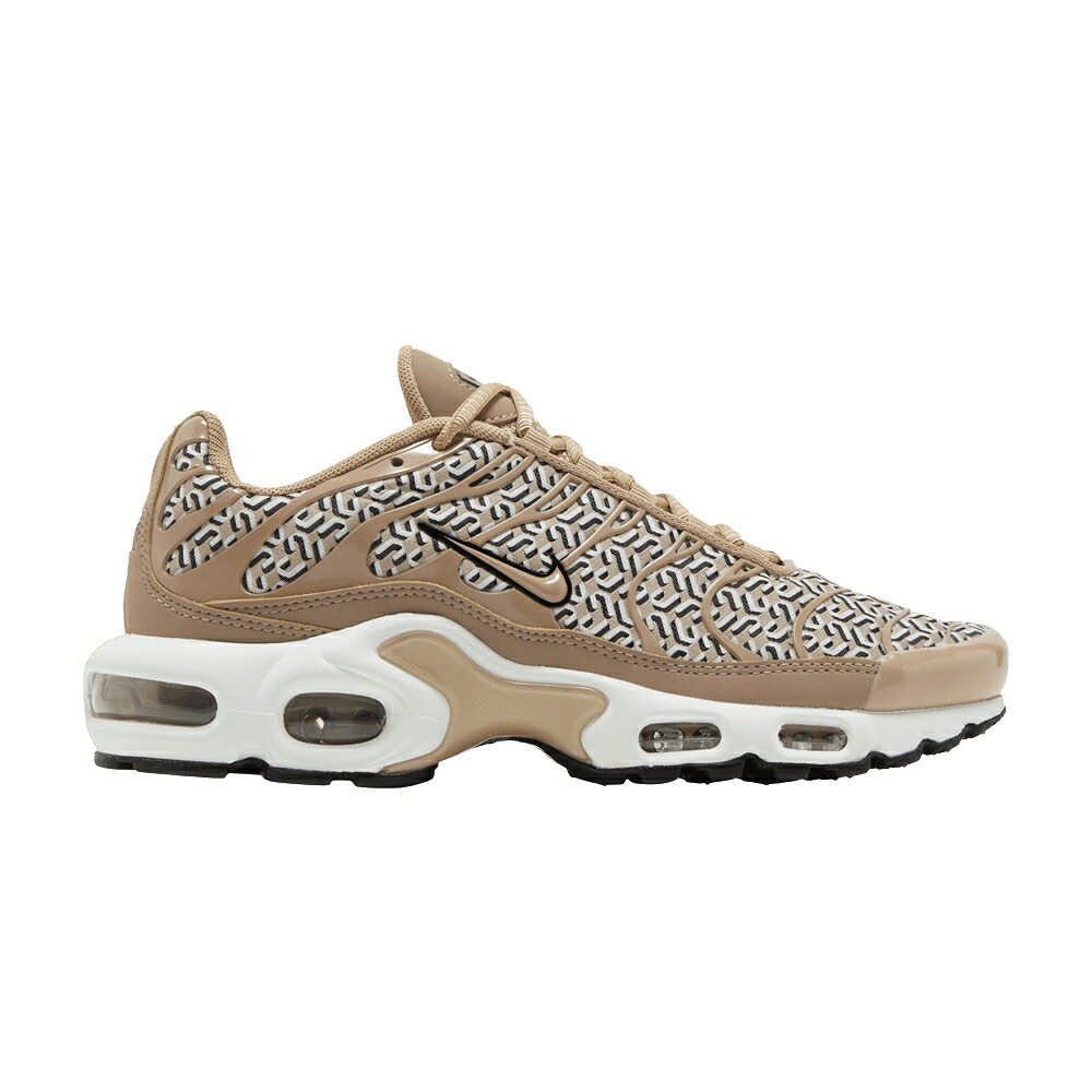 ナイキ マックス 黒色 ブラック 白色 ホワイト エアマックスプラス 'UNITED VICTORY' スニーカー レディース NIKE WMNS AIR MAX PLUS IN / HEMP BLACK WHITE SUMMIT WHITE|スニケス