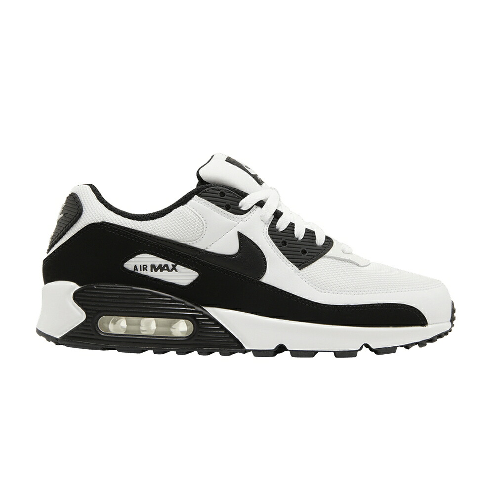 ナイキ マックス 白いこと 白いこと 黒いこと 黒いこと 大気圏マックス \u0027PANDA\u0027 スニーカー メンズ NIKE AIR MAX 90 / WHITE WHITE BLACK
