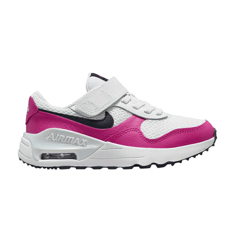 ナイキ マックス 白いこと 白いこと サクラ色 純然たる プラチナム 大気圏マックス \u0027WHITE PINK\u0027 お坊っちゃん キッズ NIKE AIR MAX SYSTM なおなお書き FIERCE / WHITE FIERCE PINK PURE PLATINUM もの言う花 マタニティ スニーカー