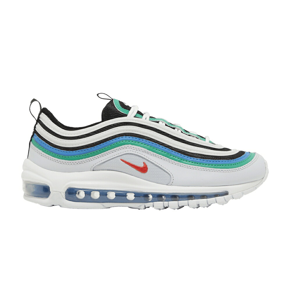 ナイキ マックス プラチナム ピュア 黒色 ブラック 白色 ホワイト エアマックス 'PURE CRIMSON' ジュニア キッズ NIKE AIR MAX 97 GS PLATINUM LIGHT / PURE PLATINUM BLACK WHITE LIGHT ベビー マタニティ スニ|スニケス
