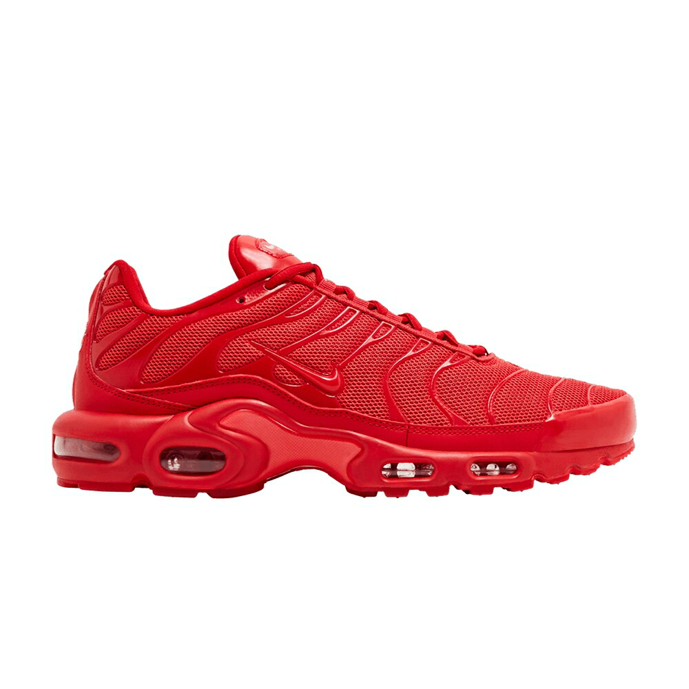 ナイキ マックス 赤 赤いこと エアマックスプラス \u0027LAVA RED\u0027 スニーカー メンズ NIKE AIR MAX PLUS / UNIVERSITY RED UNIVERSITY RED